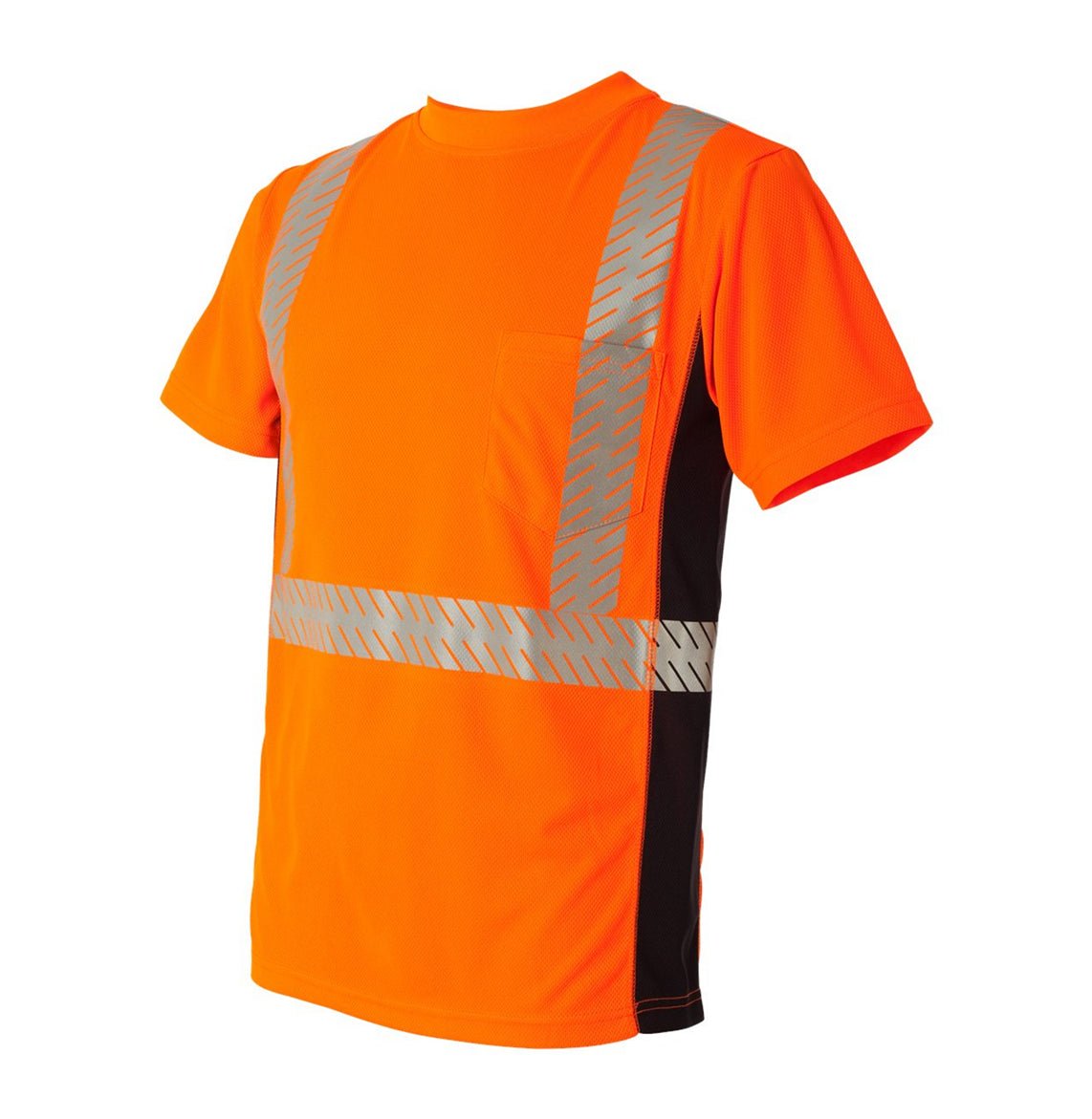 Kishigo - Unisex Premium Black Series® Breathable Tape Class 2 T-Shirt - 9114-9115 - MAD Merch USA