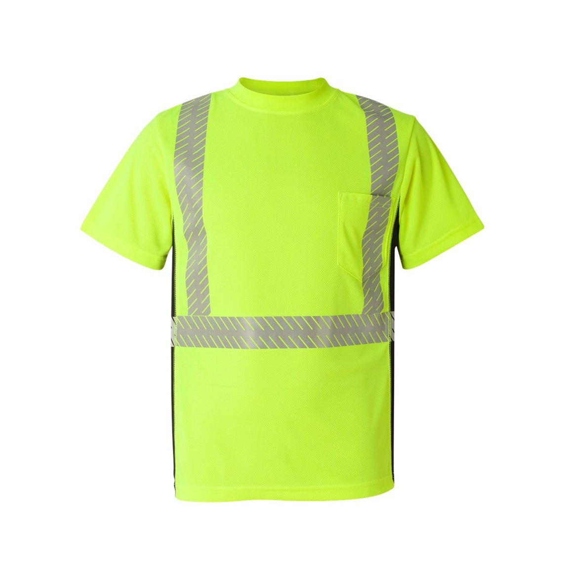 Kishigo - Unisex Premium Black Series® Breathable Tape Class 2 T-Shirt - 9114-9115 - MAD Merch USA