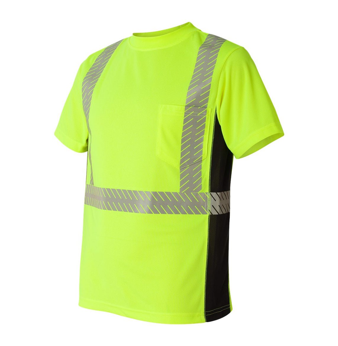 Kishigo - Unisex Premium Black Series® Breathable Tape Class 2 T-Shirt - 9114-9115 - MAD Merch USA