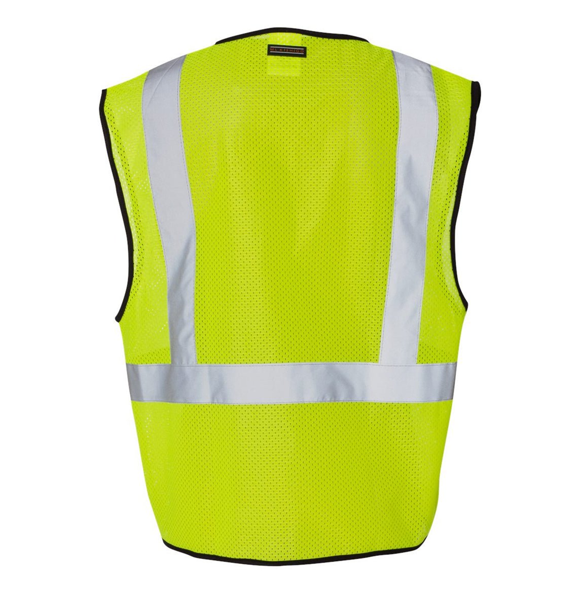 Kishigo - Unisex Single Pocket Zipper Mesh Class 2 Vest - 1519-1520 - MAD Merch USA