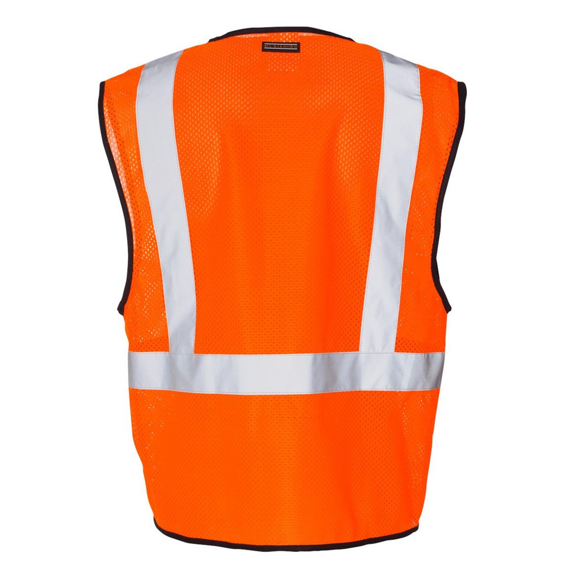 Kishigo - Unisex Single Pocket Zipper Mesh Class 2 Vest - 1519-1520 - MAD Merch USA