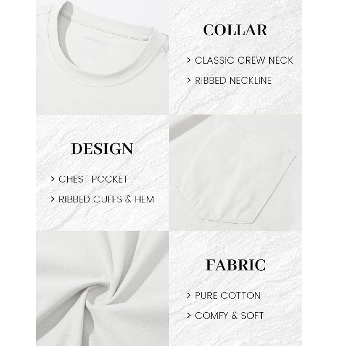 MAGCOMSEN - Men's Cotton Pocket T-Shirt - MAD Merch USA
