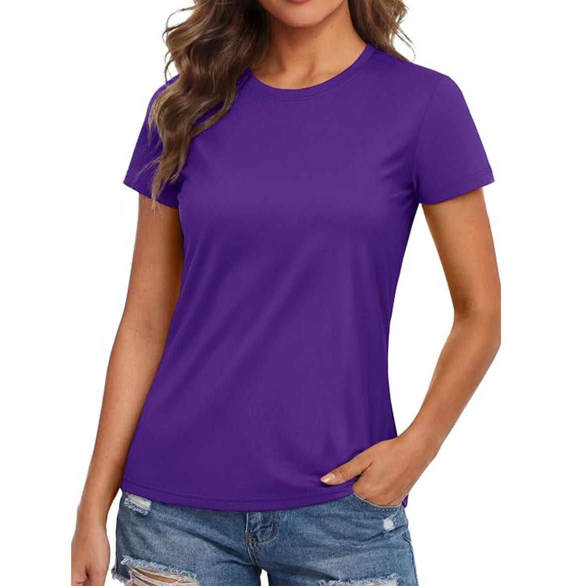 MAGCOMSEN - Women's UPF 50+ Workout Top - MAD Merch USA