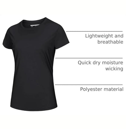 MAGCOMSEN - Women's UPF 50+ Workout Top - MAD Merch USA