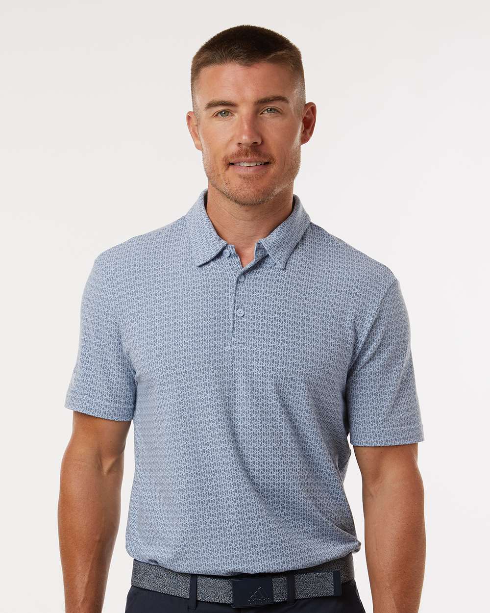 Men's Blended Printed Polo - A702 - MAD Merch USA