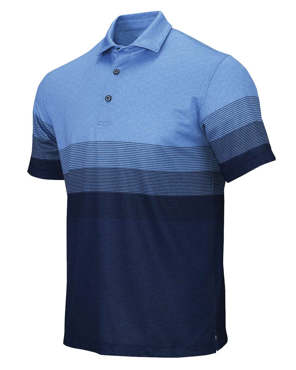 Paragon - Men's Belmont Sublimated Heathered Polo - 153 - MAD Merch USA