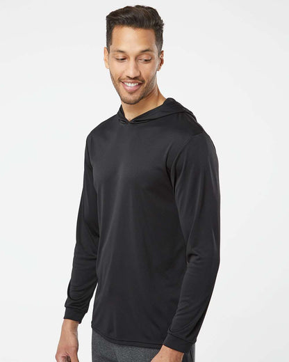 Paragon - Unisex Bahama Performance Hooded Long Sleeve T-Shirt - 220 - MAD Merch USA