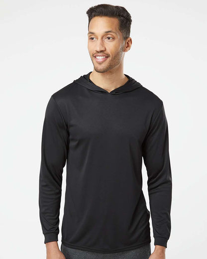 Paragon - Unisex Bahama Performance Hooded Long Sleeve T-Shirt - 220 - MAD Merch USA