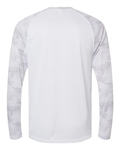 Paragon - Unisex Cayman Performance Camo Colorblocked Long Sleeve T-Shirt - 216 - MAD Merch USA