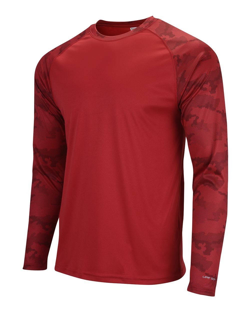 Paragon - Unisex Cayman Performance Camo Colorblocked Long Sleeve T-Shirt - 216 - MAD Merch USA