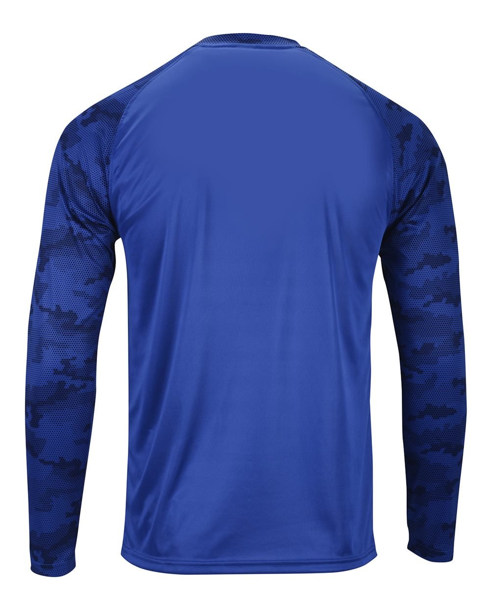 Paragon - Unisex Cayman Performance Camo Colorblocked Long Sleeve T-Shirt - 216 - MAD Merch USA