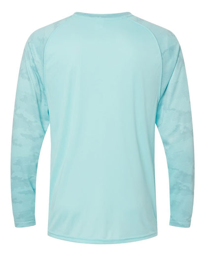 Paragon - Unisex Cayman Performance Camo Colorblocked Long Sleeve T-Shirt - 216 - MAD Merch USA