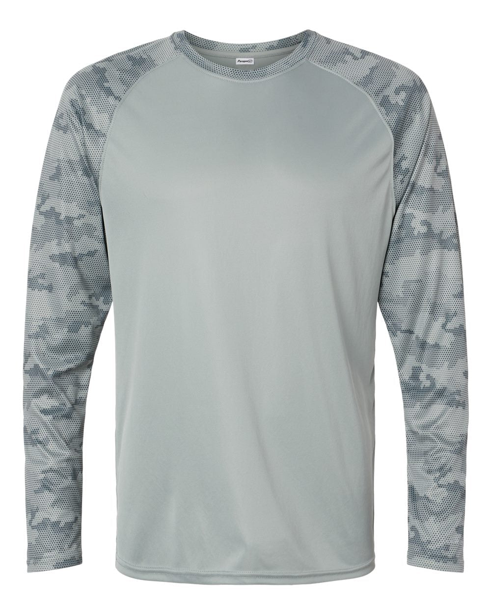 Paragon - Unisex Cayman Performance Camo Colorblocked Long Sleeve T-Shirt - 216 - MAD Merch USA