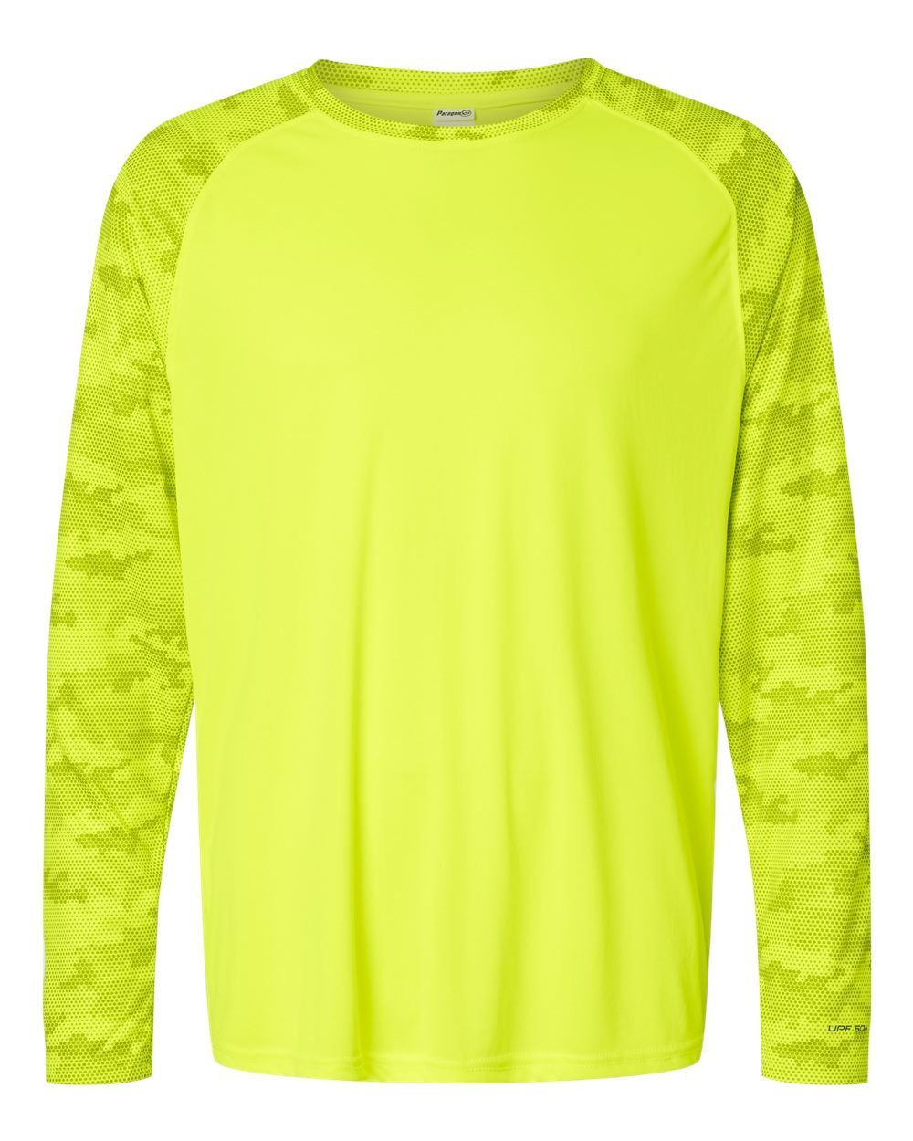 Paragon - Unisex Cayman Performance Camo Colorblocked Long Sleeve T-Shirt - 216 - MAD Merch USA