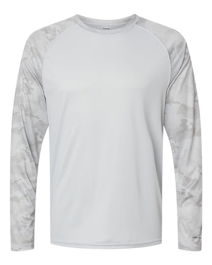 Paragon - Unisex Cayman Performance Camo Colorblocked Long Sleeve T-Shirt - 216 - MAD Merch USA