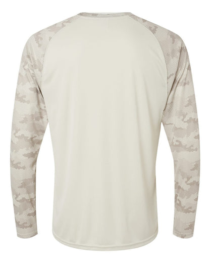 Paragon - Unisex Cayman Performance Camo Colorblocked Long Sleeve T-Shirt - 216 - MAD Merch USA