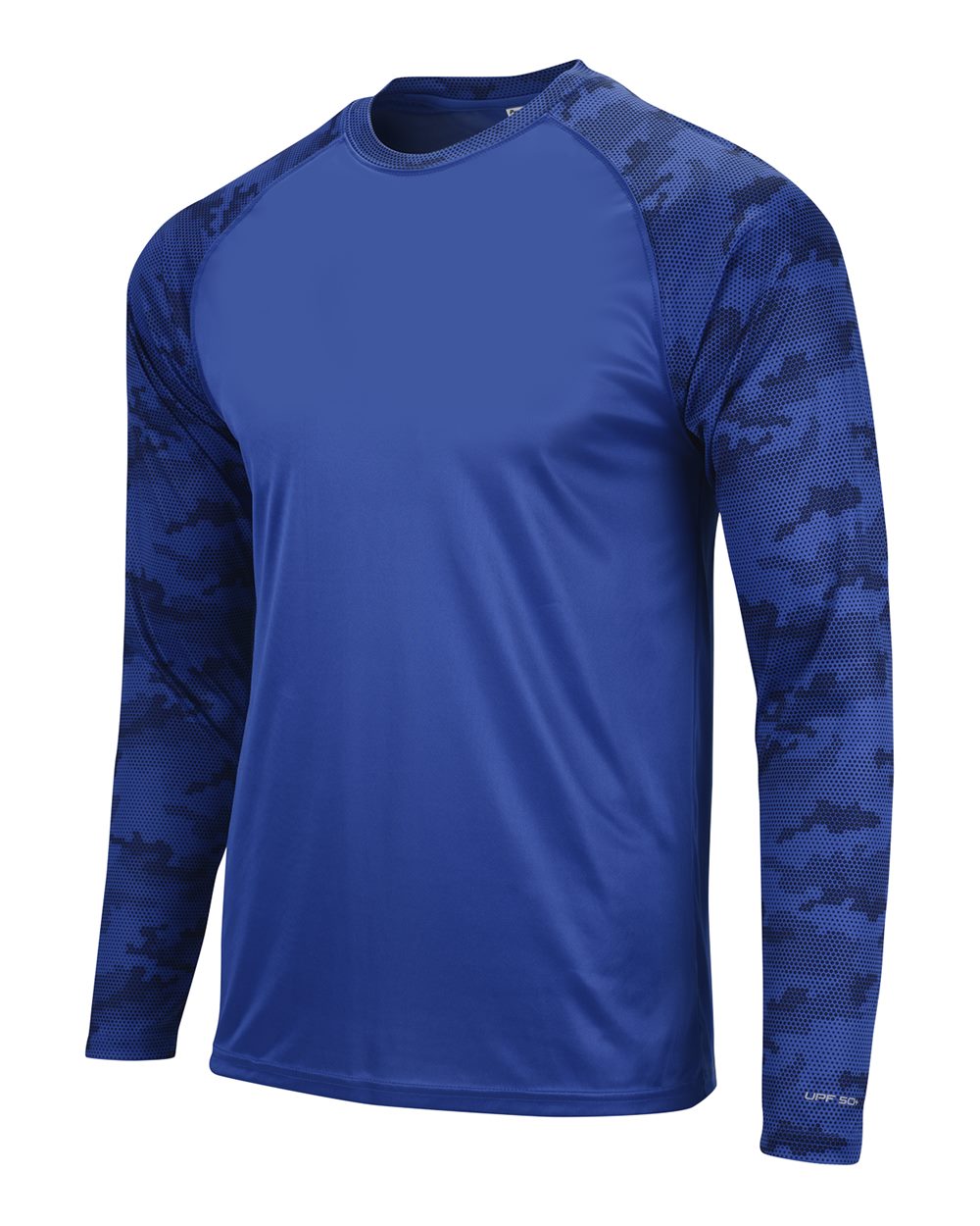Paragon - Unisex Cayman Performance Camo Colorblocked Long Sleeve T-Shirt - 216 - MAD Merch USA
