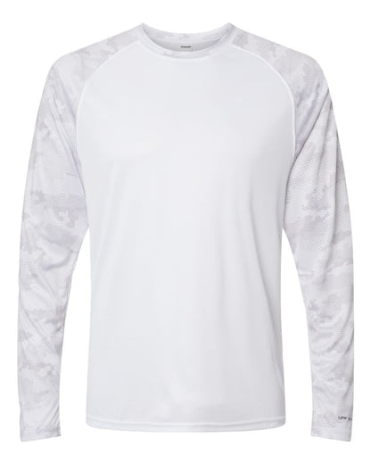 Paragon - Unisex Cayman Performance Camo Colorblocked Long Sleeve T-Shirt - 216 - MAD Merch USA