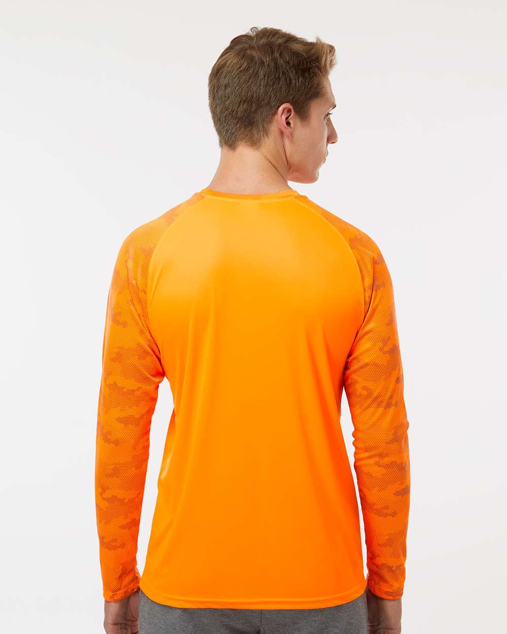 Paragon - Unisex Cayman Performance Camo Colorblocked Long Sleeve T-Shirt - 216 - MAD Merch USA
