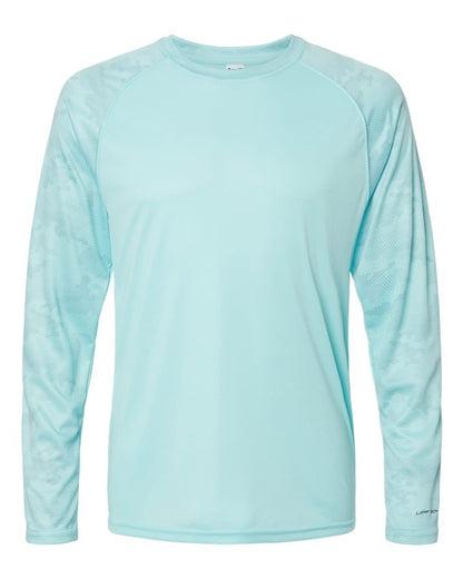 Paragon - Unisex Cayman Performance Camo Colorblocked Long Sleeve T-Shirt - 216 - MAD Merch USA