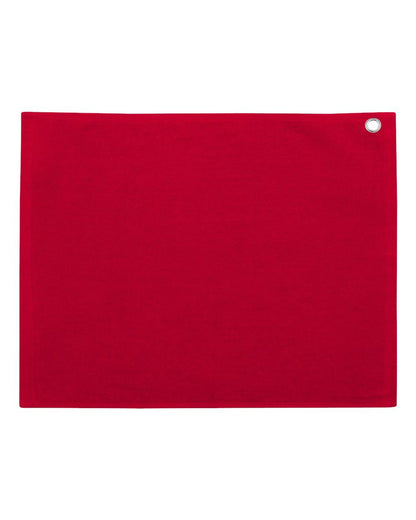 Premium Cotton Velour Utility Towel | Velour Hemmed Towel with Grommet & Hook - MAD Merch USA