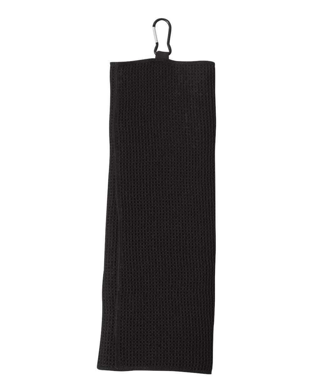Premium Waffle Microfiber Fairway Golf Towel | Custom Full-Color DTF Printed Golf Towel with Carabiner - MAD Merch USA
