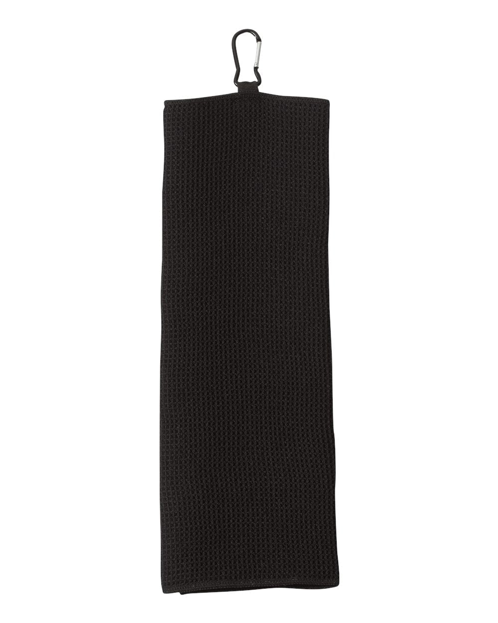 Premium Waffle Microfiber Fairway Golf Towel | Custom Full-Color DTF Printed Golf Towel with Carabiner - MAD Merch USA