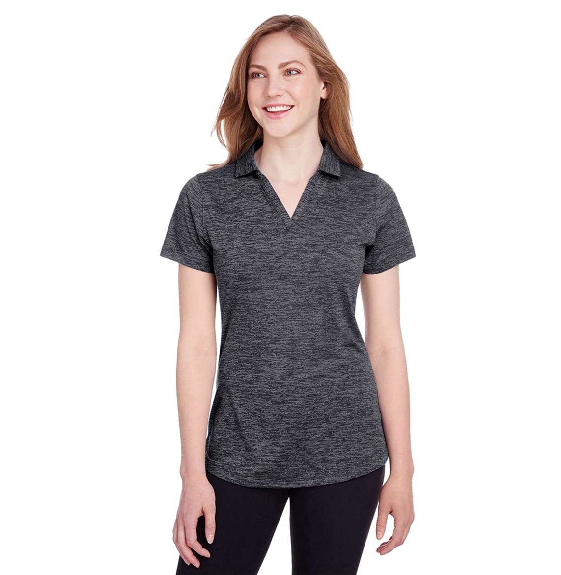 Puma - Women's Icon Heather Polo - 596802 - MAD Merch USA