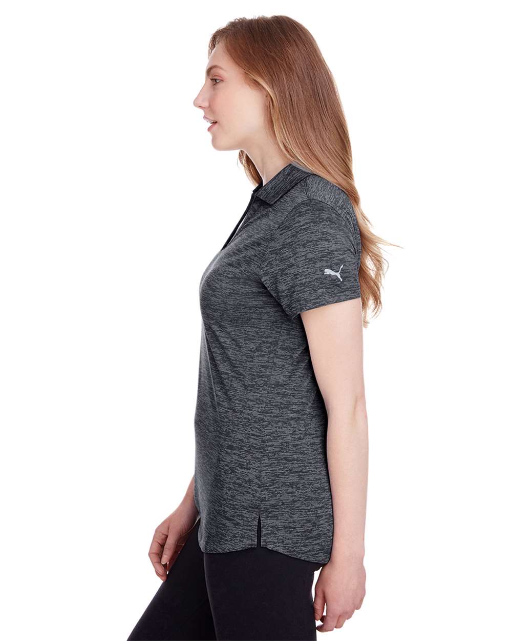 Puma - Women's Icon Heather Polo - 596802 - MAD Merch USA