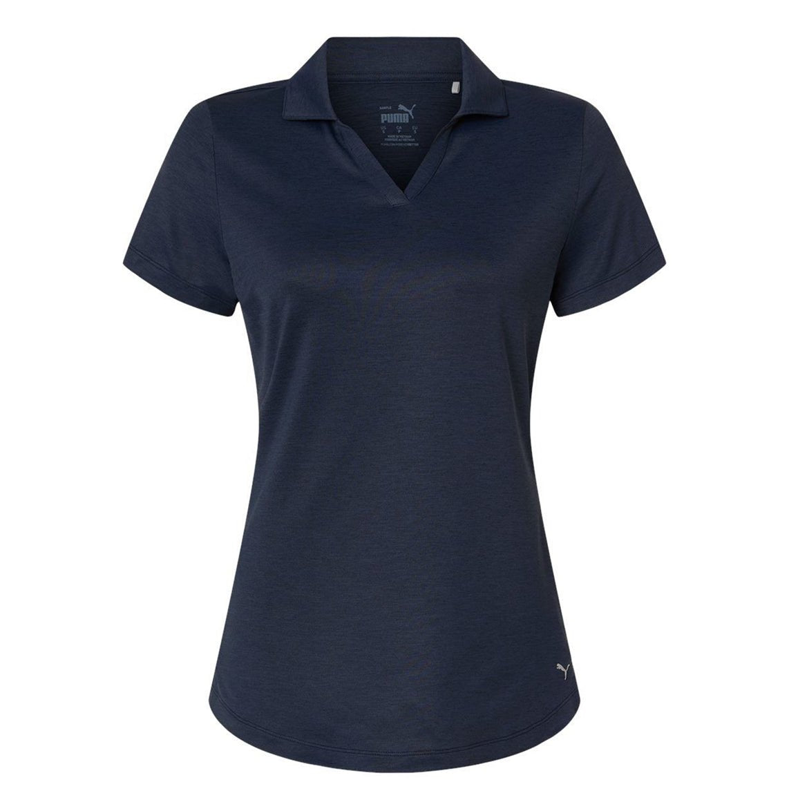 Puma - Womens Icon Heather Polo - 631051 - MAD Merch USA