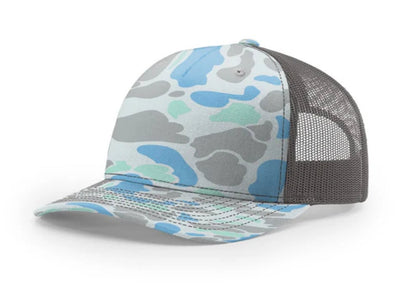 Richardson - 112PFP Printed Five Panel Trucker - Duck Camo Colors - MAD Merch USA