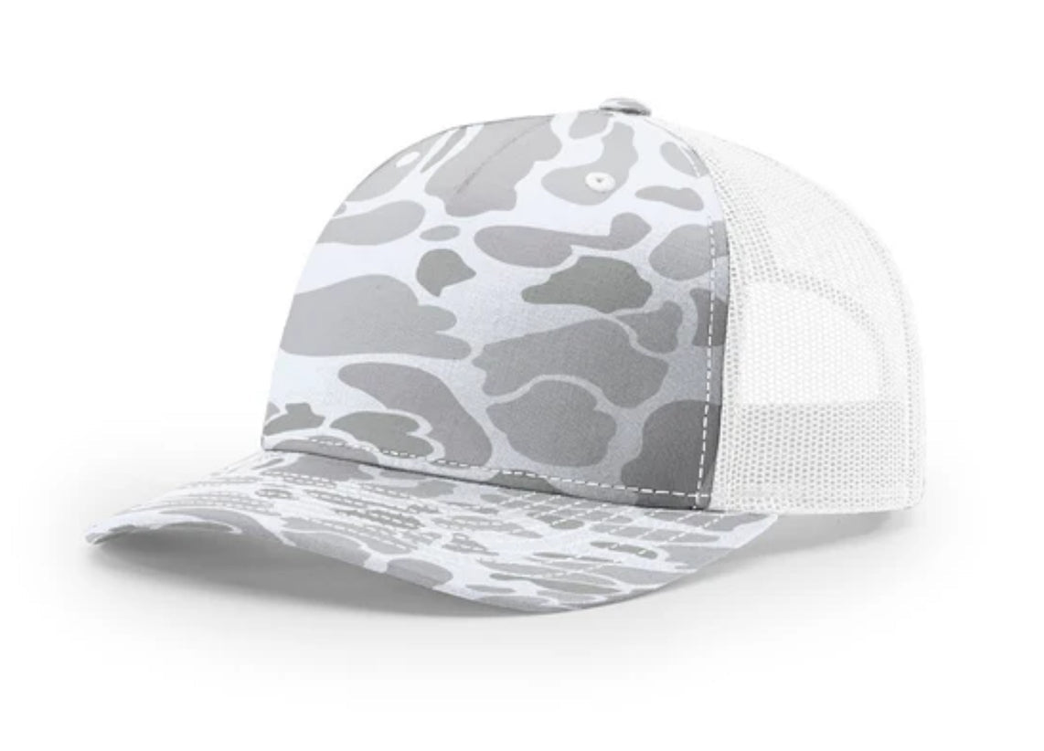 Richardson - 112PFP Printed Five Panel Trucker - Duck Camo Colors - MAD Merch USA