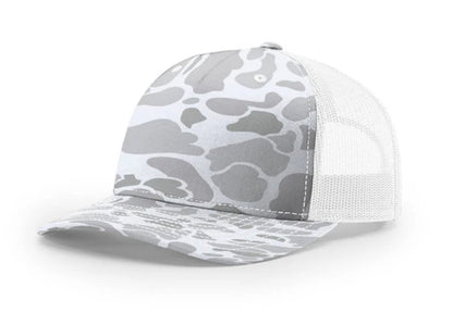 Richardson - 112PFP Printed Five Panel Trucker - Duck Camo Colors - MAD Merch USA