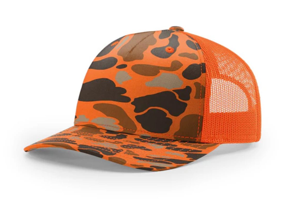 Richardson - 112PFP Printed Five Panel Trucker - Duck Camo Colors - MAD Merch USA