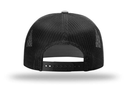 Richardson - 168 7-Panel Trucker Hat, Flat Bill Snapback - MAD Merch USA