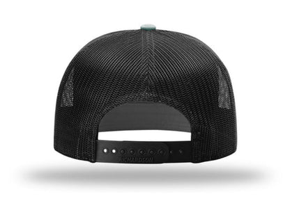 Richardson - 168 7-Panel Trucker Hat, Flat Bill Snapback - MAD Merch USA