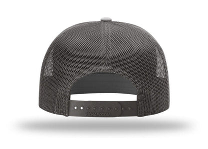 Richardson - 168 7-Panel Trucker Hat, Flat Bill Snapback - MAD Merch USA