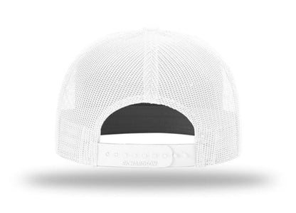 Richardson - 168 7-Panel Trucker Hat, Flat Bill Snapback - MAD Merch USA
