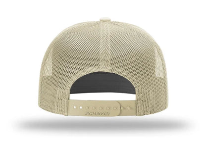 Richardson - 168 7-Panel Trucker Hat, Flat Bill Snapback - MAD Merch USA