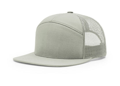 Richardson - 168 7-Panel Trucker Hat, Flat Bill Snapback - MAD Merch USA