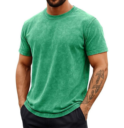 Runcati - Men's Short Sleeve Acid Wash T-Shirts - MAD Merch USA