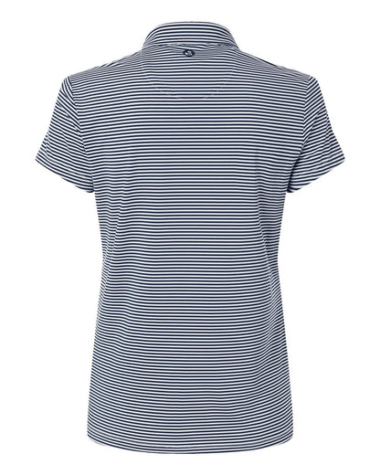 Swannies - Women's Kayla Striped Polo - SW1110L - MAD Merch USA