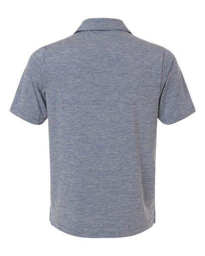 Team 365 - Men's Relay Heathered Stripe Polo - TT125 - MAD Merch USA