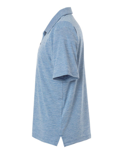 Team 365 - Men's Relay Heathered Stripe Polo - TT125 - MAD Merch USA
