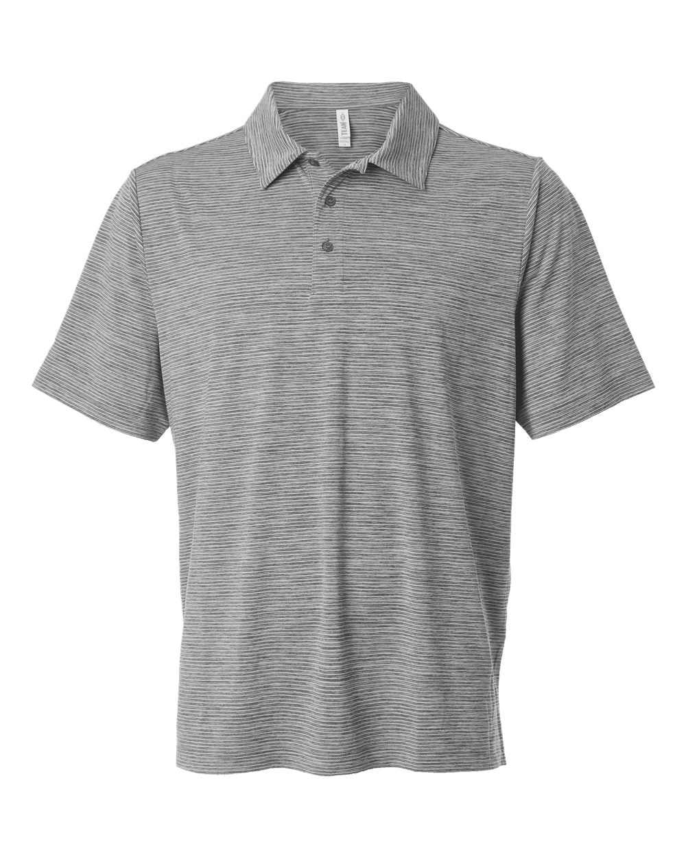 Team 365 - Men's Relay Heathered Stripe Polo - TT125 - MAD Merch USA