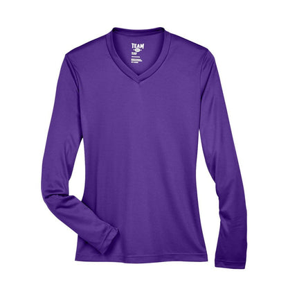Team 365 - Women's Zone Performance Long Sleeve T-Shirt - TT11WL - MAD Merch USA