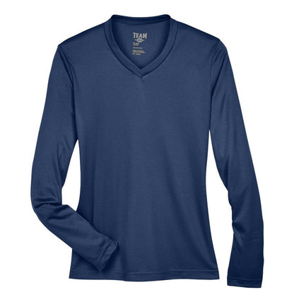 Team 365 - Women's Zone Performance Long Sleeve T-Shirt - TT11WL - MAD Merch USA
