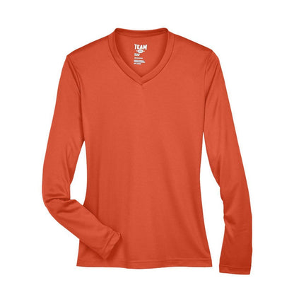 Team 365 - Women's Zone Performance Long Sleeve T-Shirt - TT11WL - MAD Merch USA