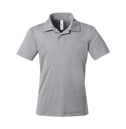 Team 365 - Youth Zone Sonic Heather Performance Polo - TT51HY - MAD Merch USA