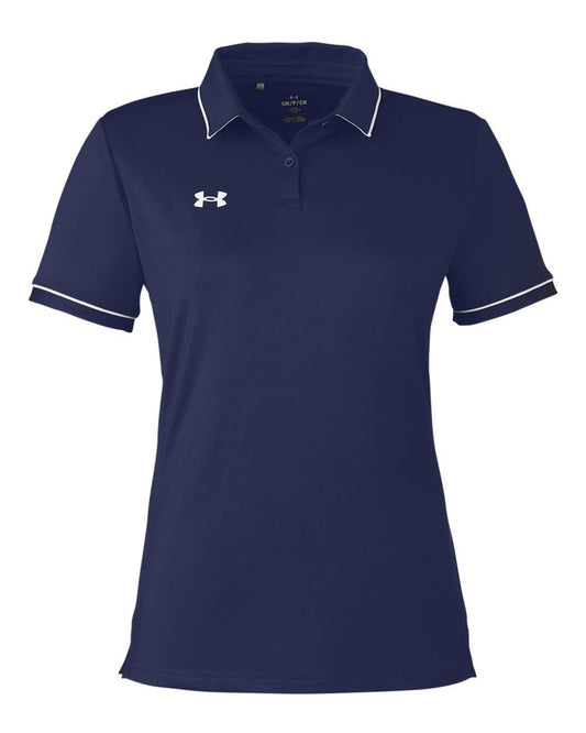 Under Armour - Women's Tipped Teams Performance Polo - 1376905 - MAD Merch USA